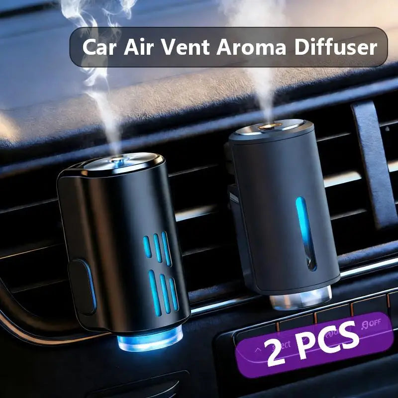Smart Car Air Vent Aromatherapy Diffuser With Sonic Sprayer