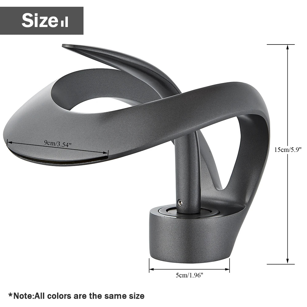 Rozin Luxury Waterfall Basin Faucet Hot And Cold Mixer Tap