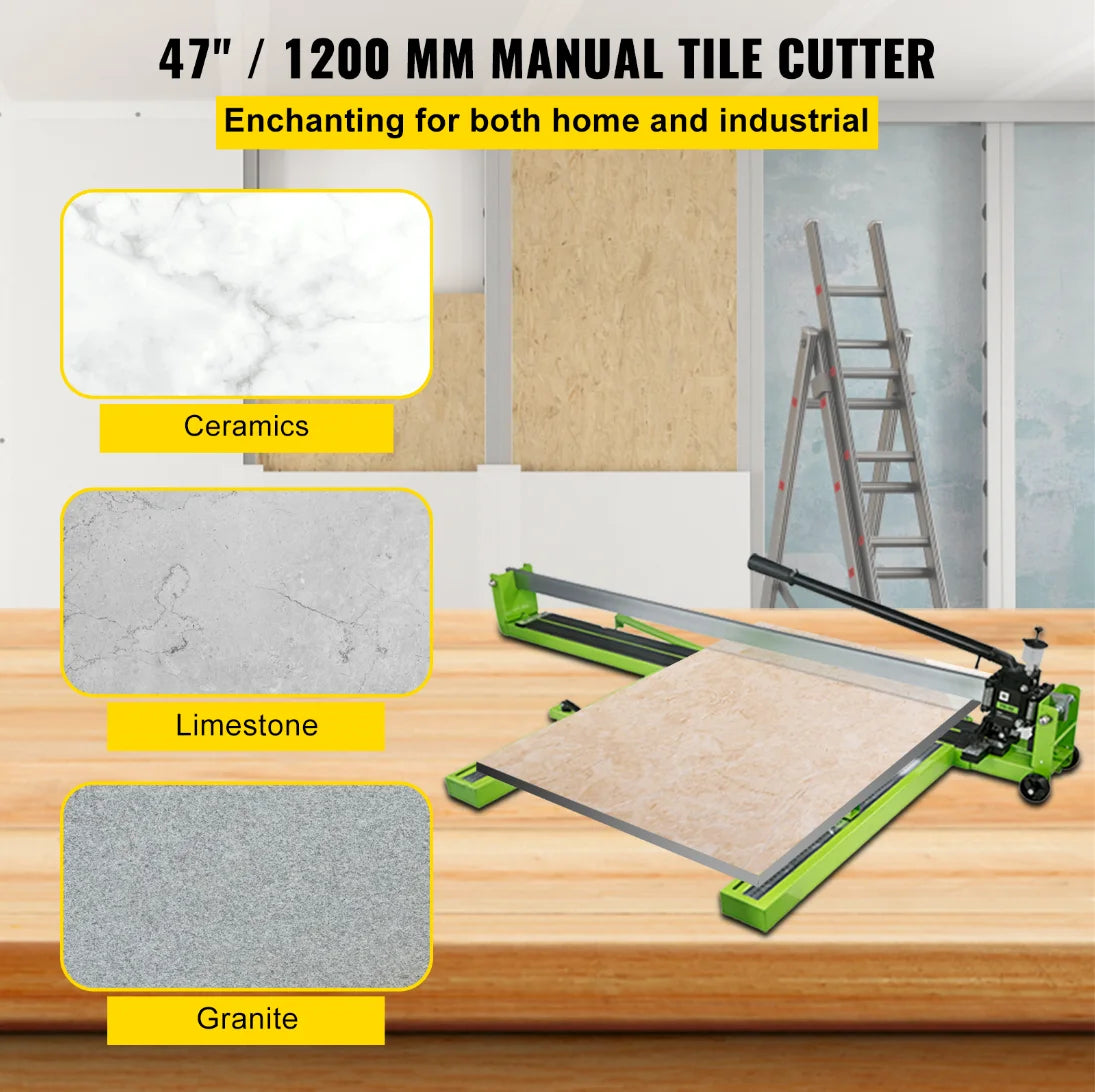 SucceBuy Manual Tile Cutter With Infrared Laser Positioning For Ceramic Tiles