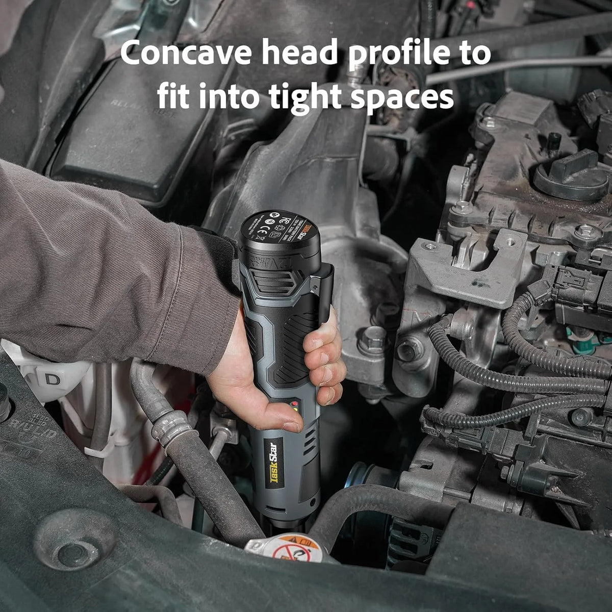 Taskstar Cordless Electric Ratchet Wrench Kit With Batteries And Sockets
