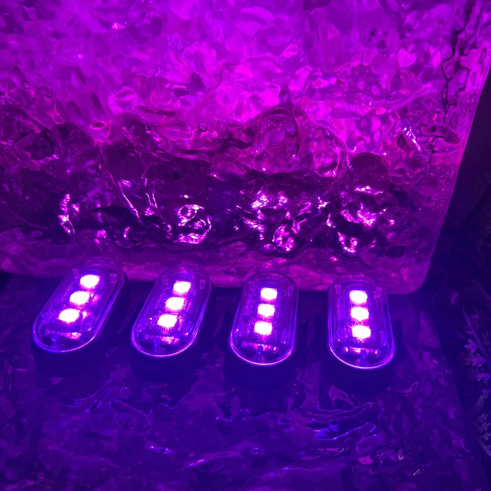 RGB LED Remote Control Ambient Lights for Vehicles and Rooms