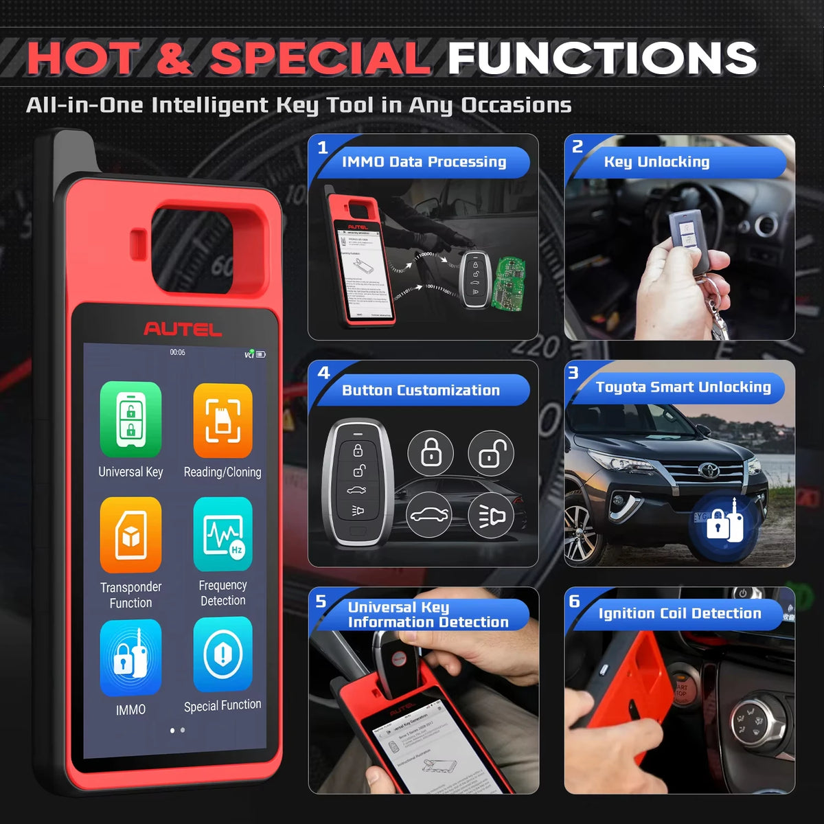 Autel MaxiIM KM100 Universal Key Generation and Programming Tool