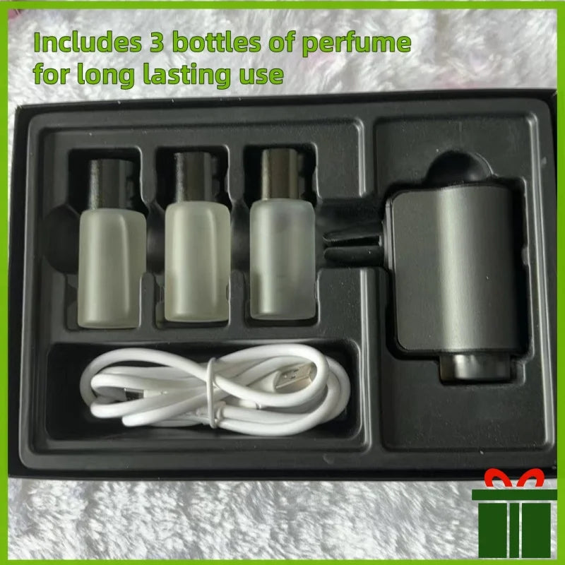 Smart Car Air Vent Aromatherapy Diffuser With Sonic Sprayer