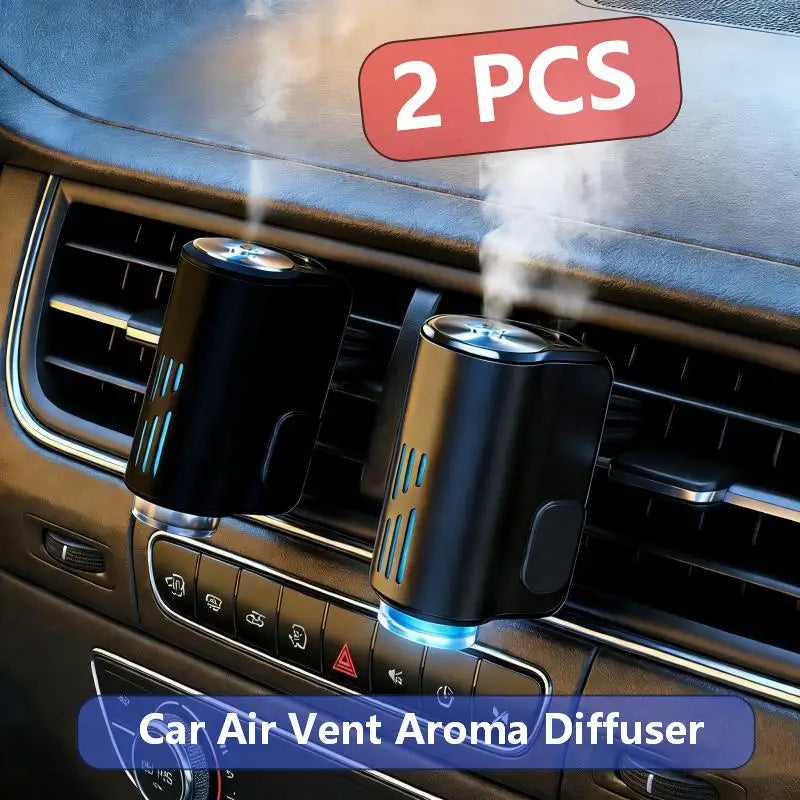 Smart Car Air Vent Aromatherapy Diffuser With Sonic Sprayer