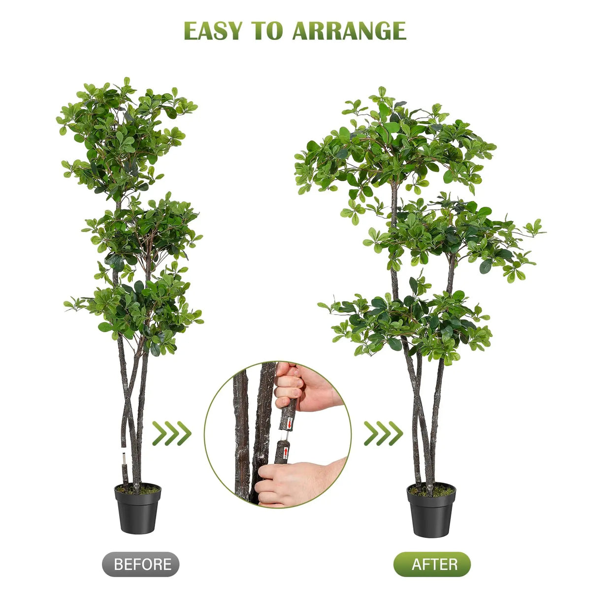 Artificial Olive Tree With Fake Olive Trees Indoor Artificial Plant In Plastic Nursery Pot Tall Fake Tree For Home Decor Bedroom Living Room Office Decor