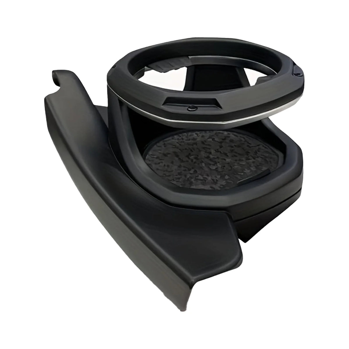 Electroplated Clip On Cup Holder for Pickup Truck Drinks Storage Mount