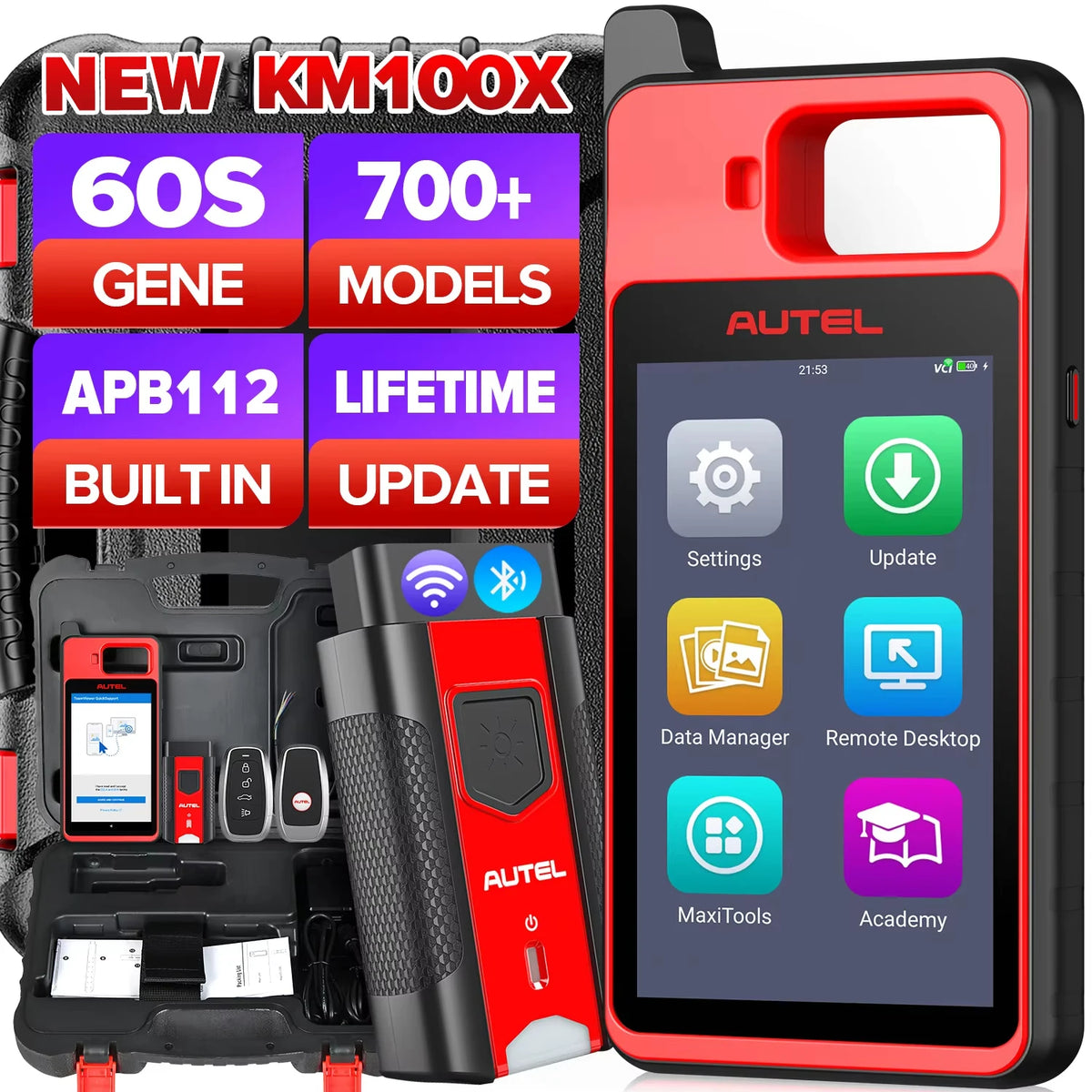 Autel MaxiIM KM100 Universal Key Generation and Programming Tool