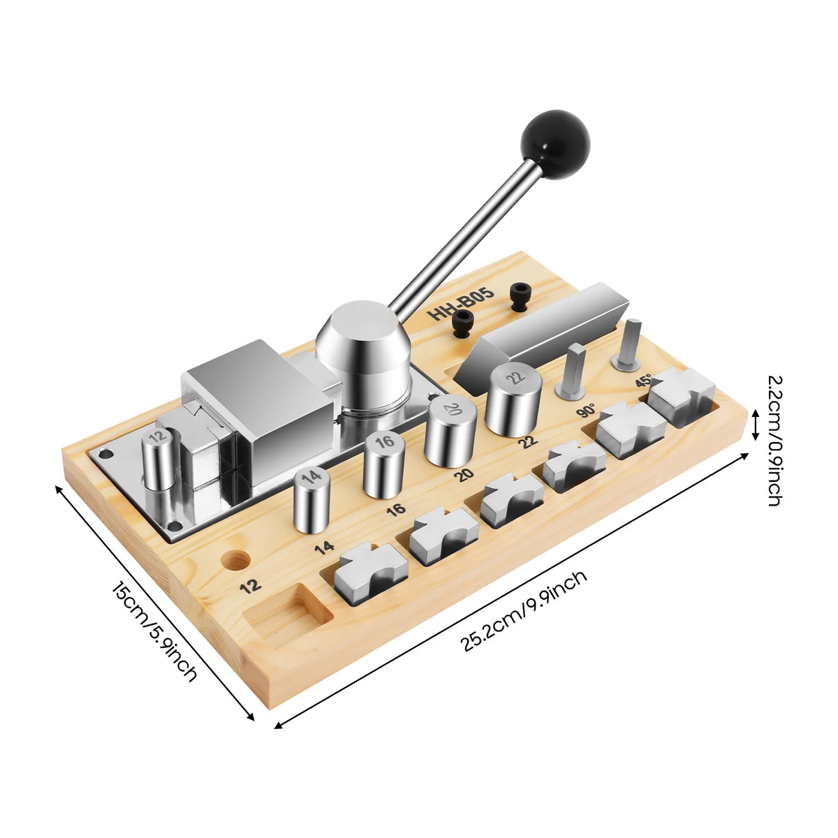 Manual Jewelry Ring Bending Kit for Silver and Copper Craft