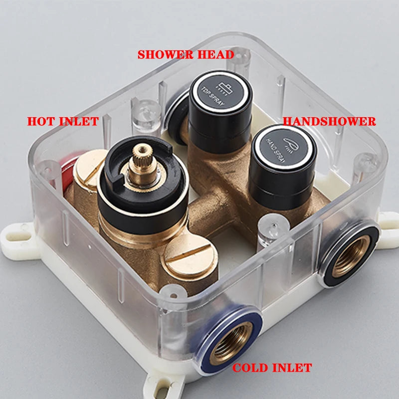 Nickel/Chrome/Black LED 40cm/80cm rectangular brass shower nozzle faucet bathroom accessories top of head shower nozzle