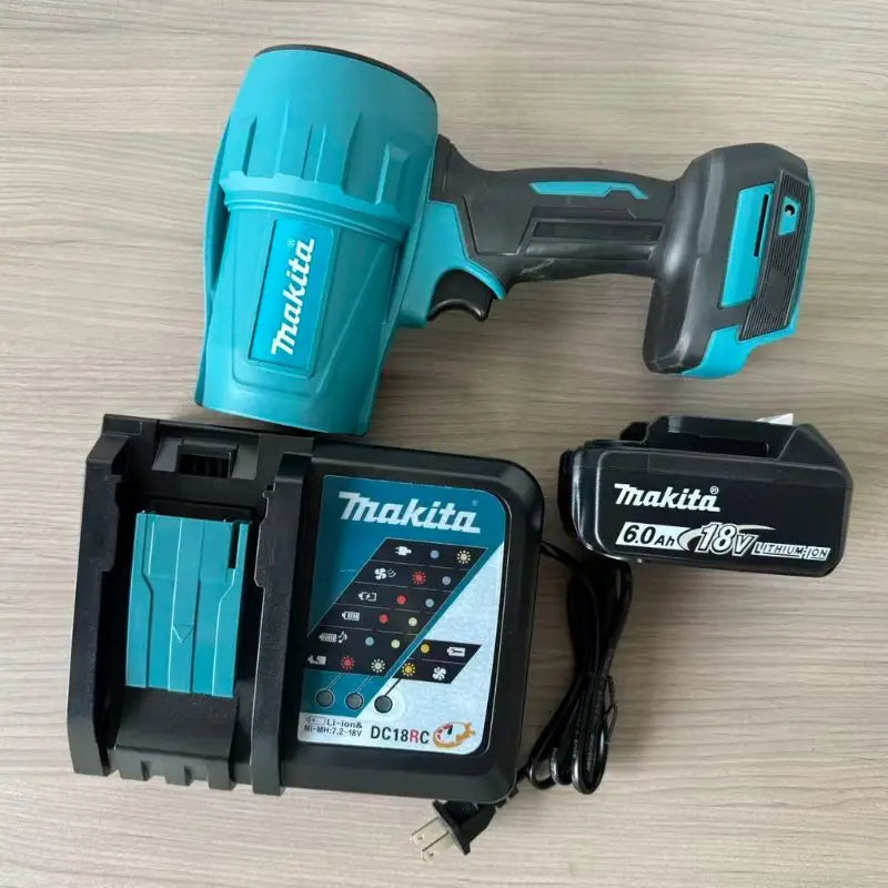 Makita Brushless Turbo Jet Storm Fan Blower Duster With LED Light