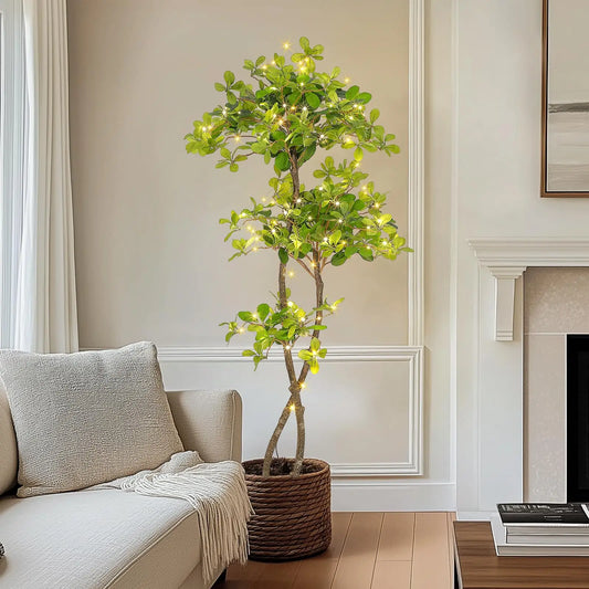 Artificial Olive Tree With Fake Olive Trees Indoor Artificial Plant In Plastic Nursery Pot Tall Fake Tree For Home Decor Bedroom Living Room Office Decor