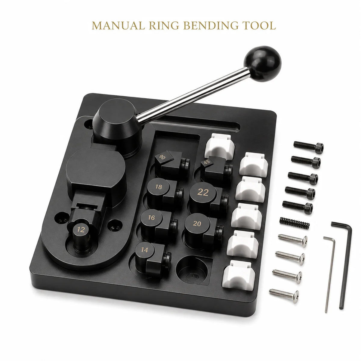 Jewelry Ring Making Tool Kit With Bender And Sizing Gauges