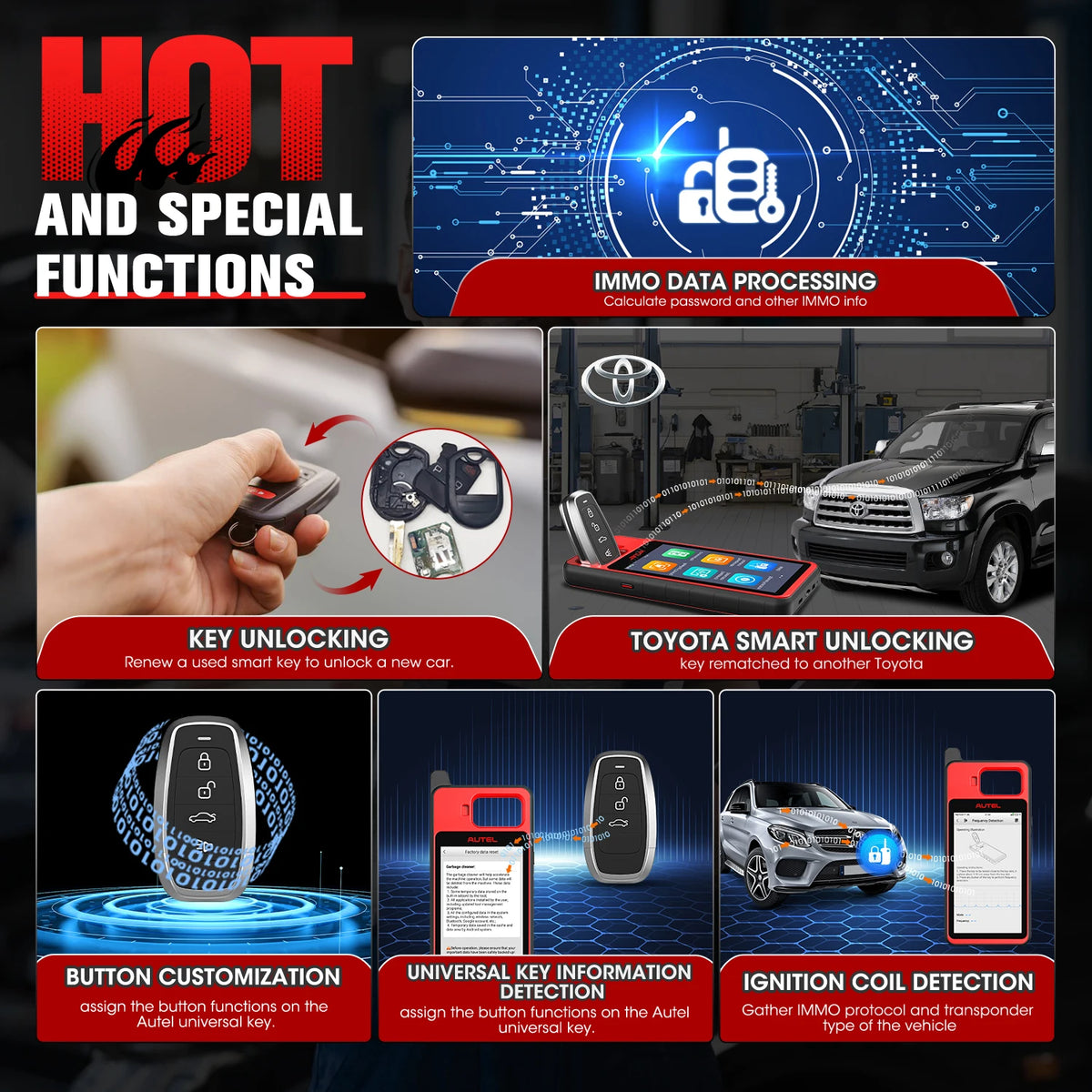 Autel MaxiIM KM100 Universal Key Generation and Programming Tool